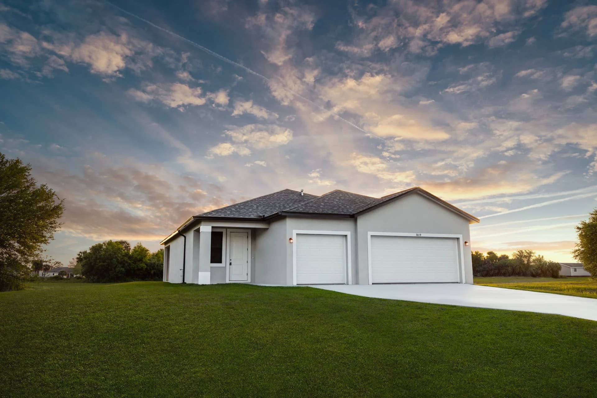 DELANIE model home in Florida - New construction home by M.J. Newell Homes - Home builder Florida, Miami, LaBelle